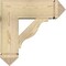 Ekena Millwork Funston Arts and Crafts Rough Sawn Bracket w/ Offset Brace, Douglas Fir, 8"W x 22"D x 22"H BKT0806X22X22FST03RDF - alternate 4